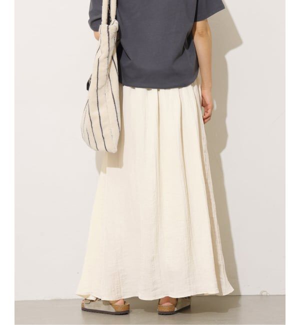JOURNAL STANDARD relume「《予約》［26SS新作］Air-Flowギャザーイージースカート」|スカート|
