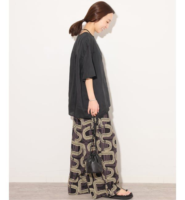 JOURNAL STANDARD relume「《予約》［26SS新作］ガーメントダイラミーVネックプルオーバー」|シャツ・ブラウス|