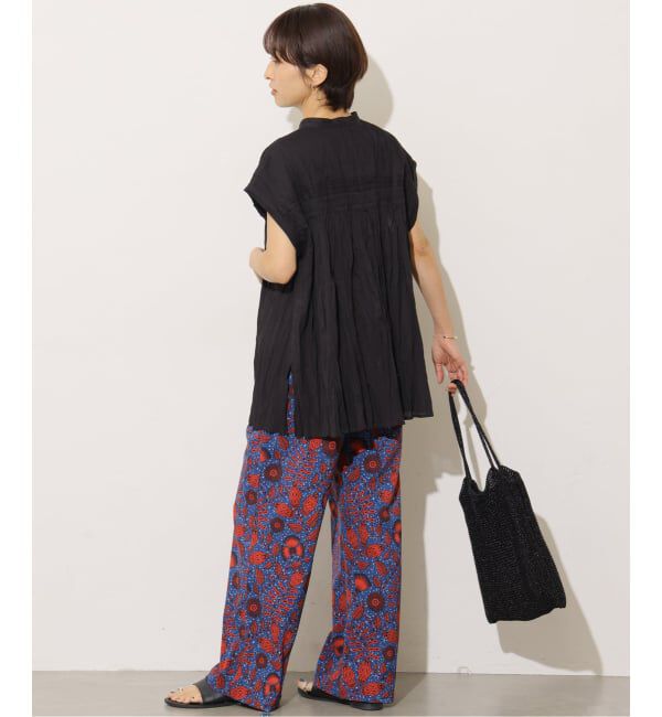 JOURNAL STANDARD relume「《予約》［26SS新作］コットンボイルクリンクルピンタックフレンチ」|シャツ・ブラウス|