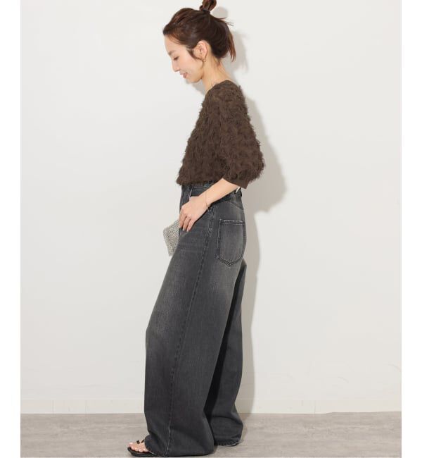 JOURNAL STANDARD relume「《追加予約 / 新色》フリンジハーフスリーブプルオーバー」|ニット・セーター|