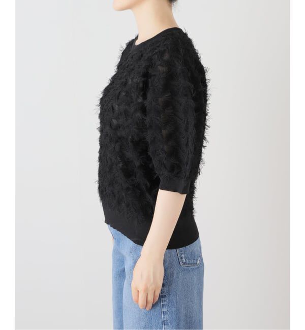 JOURNAL STANDARD relume「《追加予約 / 新色》フリンジハーフスリーブプルオーバー」|ニット・セーター|