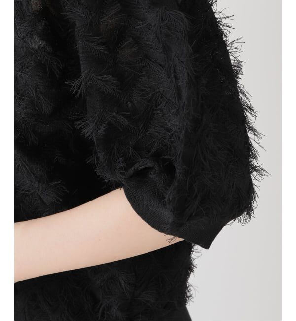 JOURNAL STANDARD relume「《追加予約 / 新色》フリンジハーフスリーブプルオーバー」|ニット・セーター|