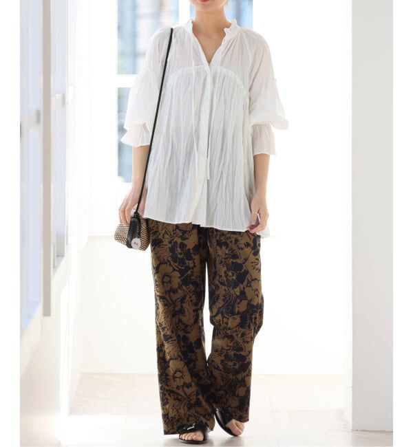 JOURNAL STANDARD relume「《WEB限定追加予約》コントラストフラワープリントパンツ」|その他|