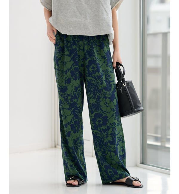JOURNAL STANDARD relume「《WEB限定追加予約》コントラストフラワープリントパンツ」|その他|