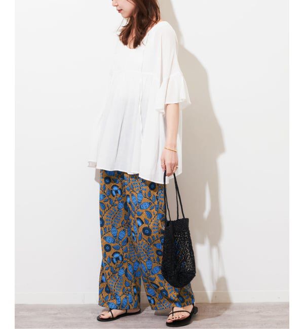 JOURNAL STANDARD relume「《WEB限定追加予約》アフリカンフラワープリントパンツ」|その他|