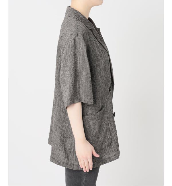 JOURNAL STANDARD relume「《予約》［26SS新作］スラブハーフスリーブジャケット」|テーラードジャケット|