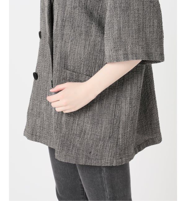 JOURNAL STANDARD relume「《予約》［26SS新作］スラブハーフスリーブジャケット」|テーラードジャケット|