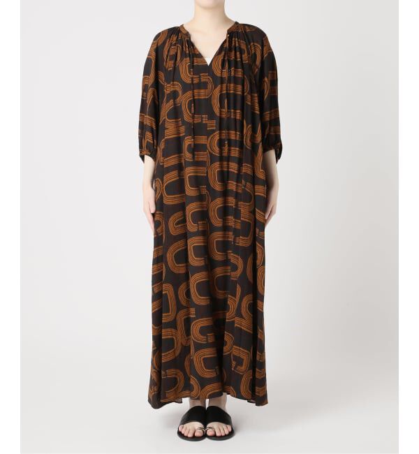 JOURNAL STANDARD relume「《予約》［26SS新作］モダンアフリカンプリントワンピース」|ワンピース|