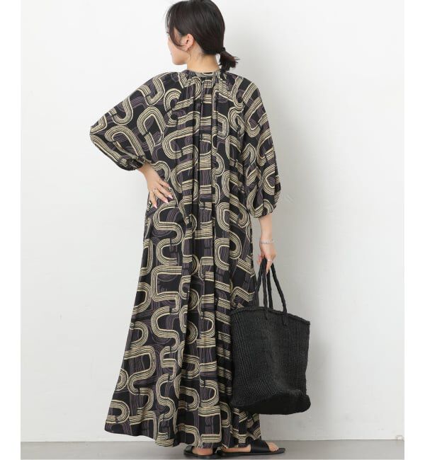 JOURNAL STANDARD relume「《予約》［26SS新作］モダンアフリカンプリントワンピース」|ワンピース|
