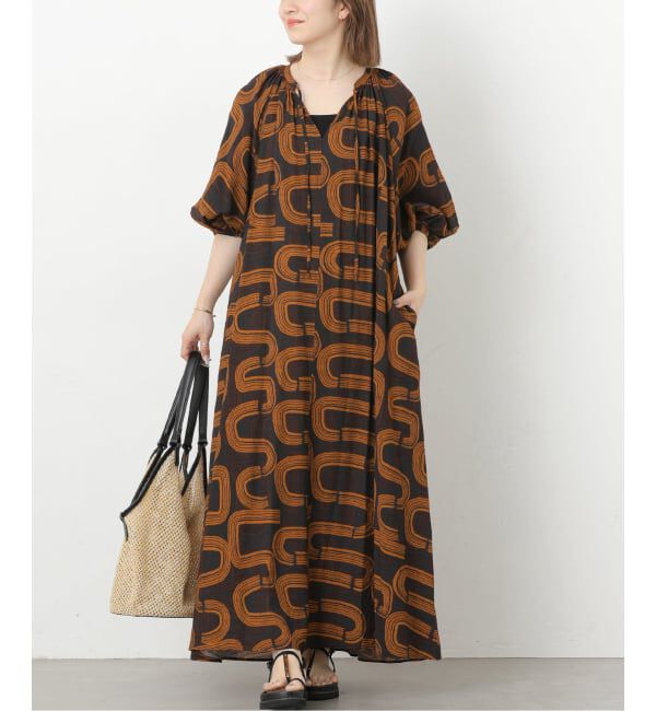 JOURNAL STANDARD relume「《予約》［26SS新作］モダンアフリカンプリントワンピース」|ワンピース|