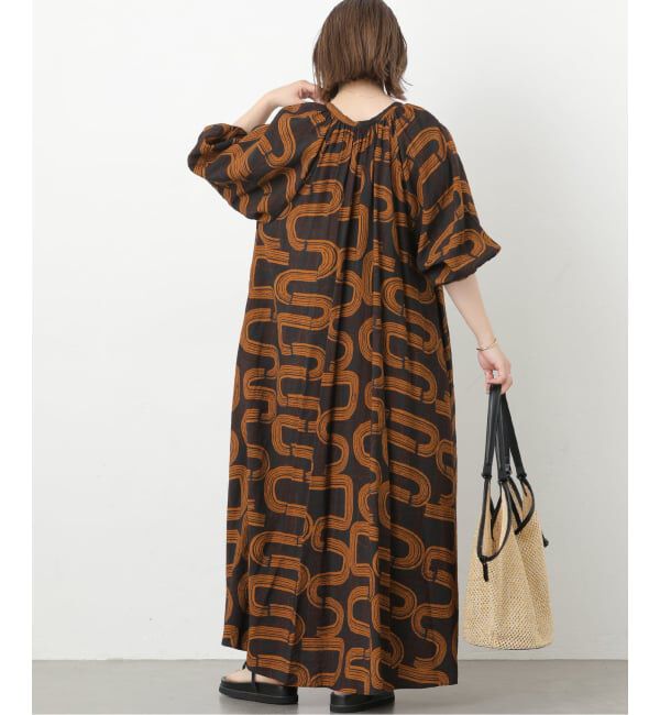 JOURNAL STANDARD relume「《予約》［26SS新作］モダンアフリカンプリントワンピース」|ワンピース|