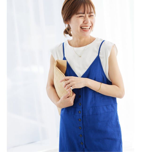 JOURNAL STANDARD relume「《WEB限定追加予約/2枚セット》手洗い可 / タンクトップ付きキャミサロペット」|オールインワン|