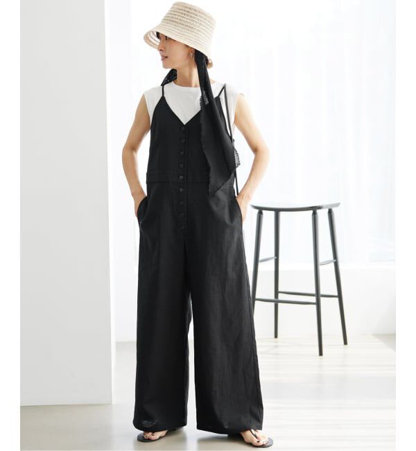 JOURNAL STANDARD relume「《WEB限定追加予約/2枚セット》手洗い可 / タンクトップ付きキャミサロペット」|オールインワン|