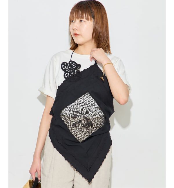 journal standard L'essage「《予約》刺しゅうレースキャミブラウス」|シャツ・ブラウス|