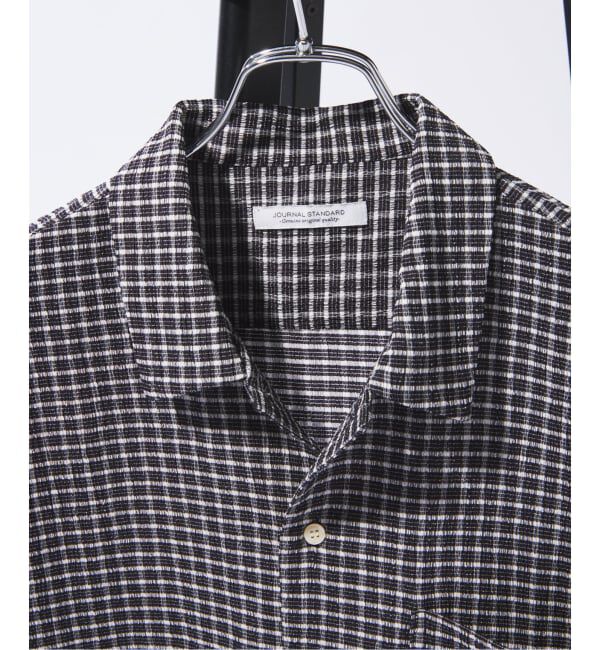 JOURNAL STANDARD「《予約》チェック サッカー 半袖 シャツ」|シャツ・ブラウス|