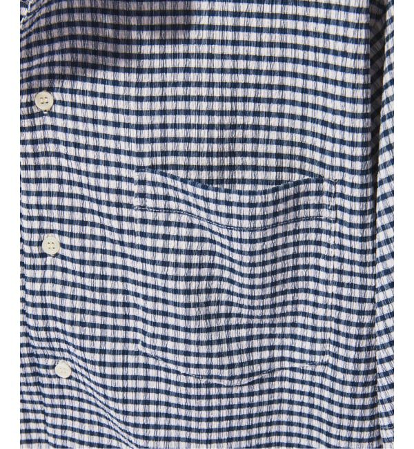 JOURNAL STANDARD「《予約》チェック サッカー 半袖 シャツ」|シャツ・ブラウス|