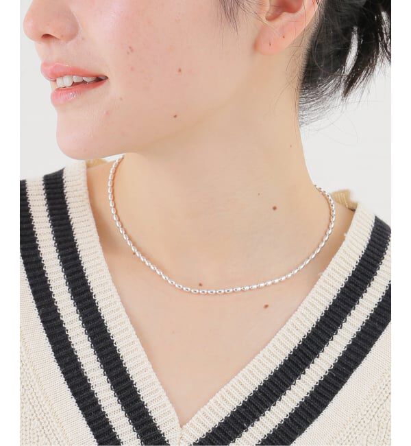 journal standard L'essage「《予約》【V'ESSENCEヴェッセンス】 SEED NECLACE 925/ネックレス」|ネックレス|シルバー