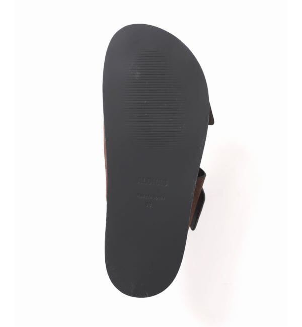 journal standard L'essage「《予約》【ALOHAS/アロハス】 Alba Suede Brown Leather Sandals：サンダル」|サンダル|