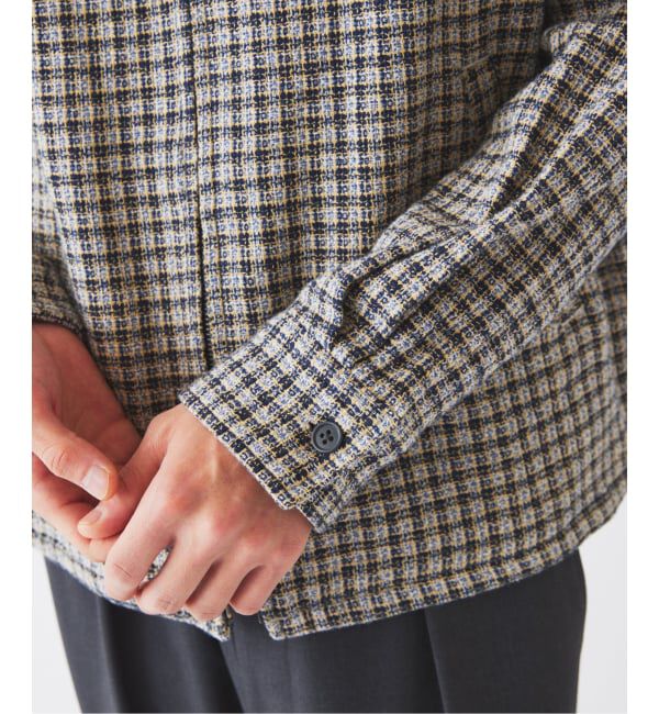 JOURNAL STANDARD relume「《予約》バスケット チェック ジップ シャツブルゾン」|シャツ・ブラウス|