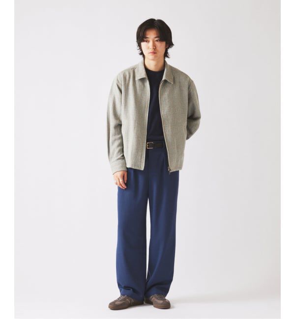 JOURNAL STANDARD relume「《予約》バスケット チェック ジップ シャツブルゾン」|シャツ・ブラウス|