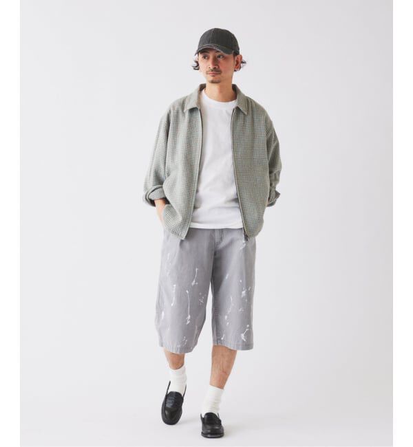 JOURNAL STANDARD relume「《予約》バスケット チェック ジップ シャツブルゾン」|シャツ・ブラウス|