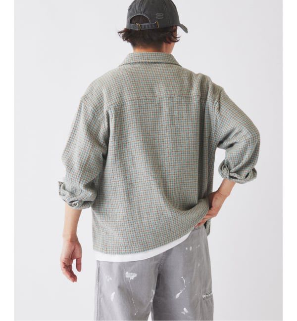 JOURNAL STANDARD relume「《予約》バスケット チェック ジップ シャツブルゾン」|シャツ・ブラウス|