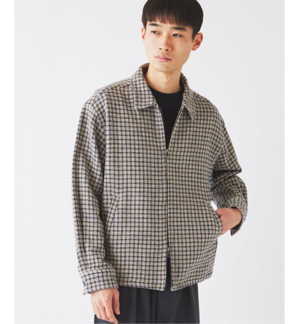 JOURNAL STANDARD relume「《予約》バスケット チェック ジップ シャツブルゾン」|シャツ・ブラウス|
