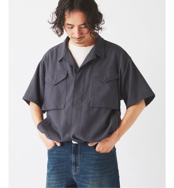 JOURNAL STANDARD relume「《予約》パナマ ファティーグ 半袖シャツ」|シャツ・ブラウス|