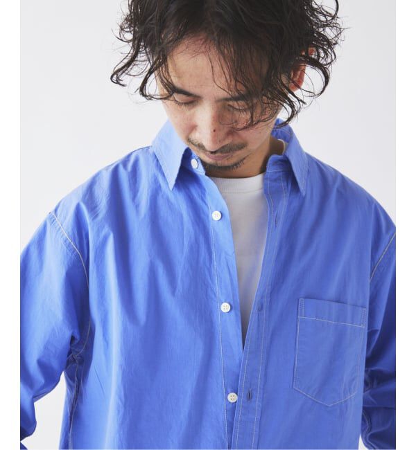 JOURNAL STANDARD relume「《予約》カラーステッチ タイプライター シャツ」|シャツ・ブラウス|