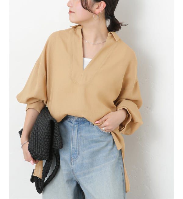 JOURNAL STANDARD relume「ヴィンテージメッシュスキッパーブラウス」|シャツ・ブラウス|