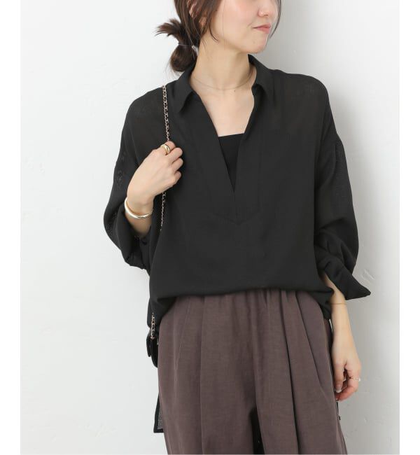 JOURNAL STANDARD relume「ヴィンテージメッシュスキッパーブラウス」|シャツ・ブラウス|