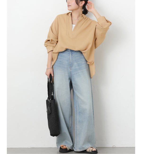 JOURNAL STANDARD relume「ヴィンテージメッシュスキッパーブラウス」|シャツ・ブラウス|