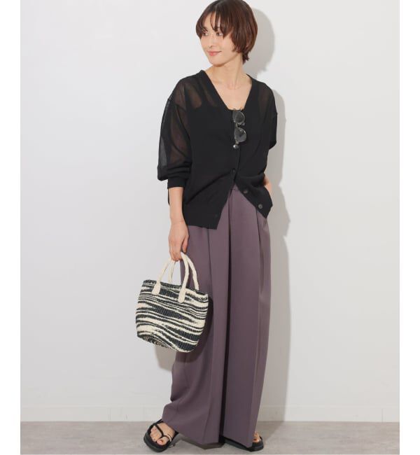 JOURNAL STANDARD relume「《追加予約 / 新色》サマーニットVネックカーディガン」|カーディガン|