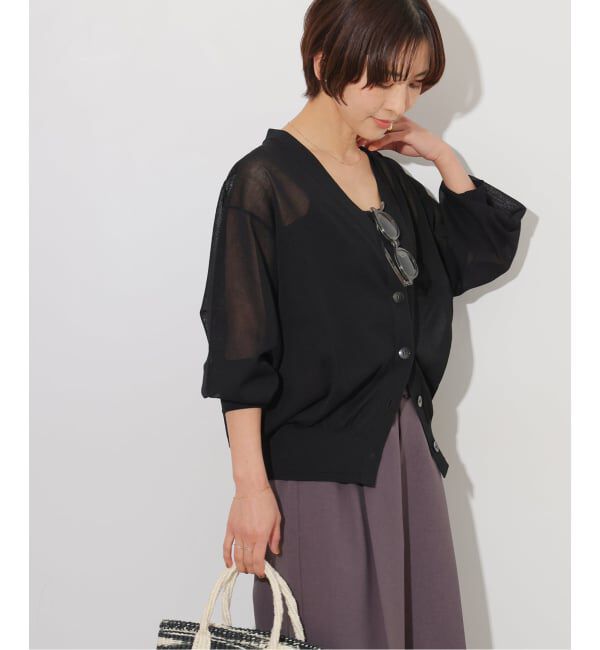 JOURNAL STANDARD relume「《追加予約 / 新色》サマーニットVネックカーディガン」|カーディガン|