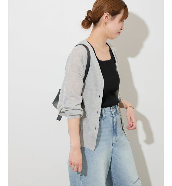 JOURNAL STANDARD relume「《追加予約 / 新色》サマーニットVネックカーディガン」|カーディガン|