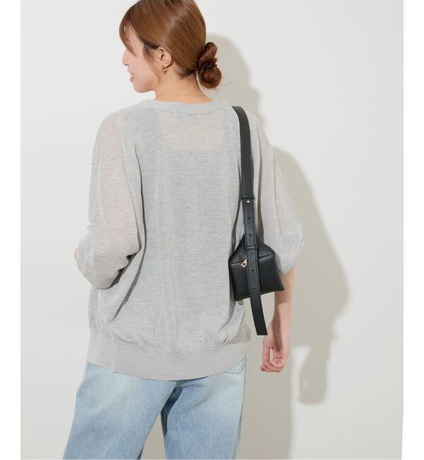 JOURNAL STANDARD relume「《追加予約 / 新色》サマーニットVネックカーディガン」|カーディガン|