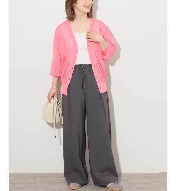 JOURNAL STANDARD relume「《追加予約 / 新色》サマーニットVネックカーディガン」|カーディガン|