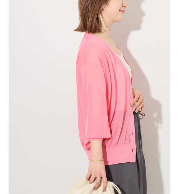 JOURNAL STANDARD relume「《追加予約 / 新色》サマーニットVネックカーディガン」|カーディガン|