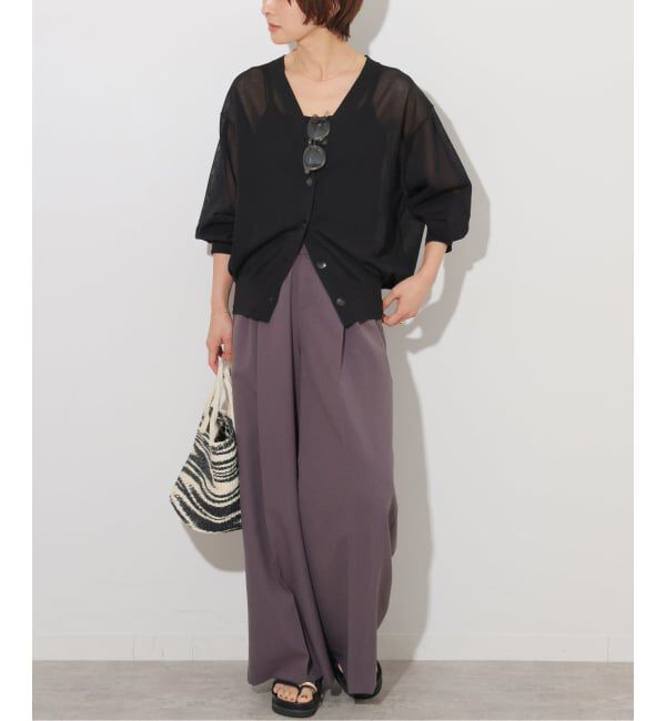 JOURNAL STANDARD relume「《追加予約 / 新色》サマーニットVネックカーディガン」|カーディガン|