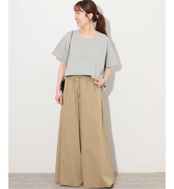 JOURNAL STANDARD relume「《追加予約》【MULTI FUNC+】UVカット / 撥水 / ギャザーワイドパンツ」|その他|