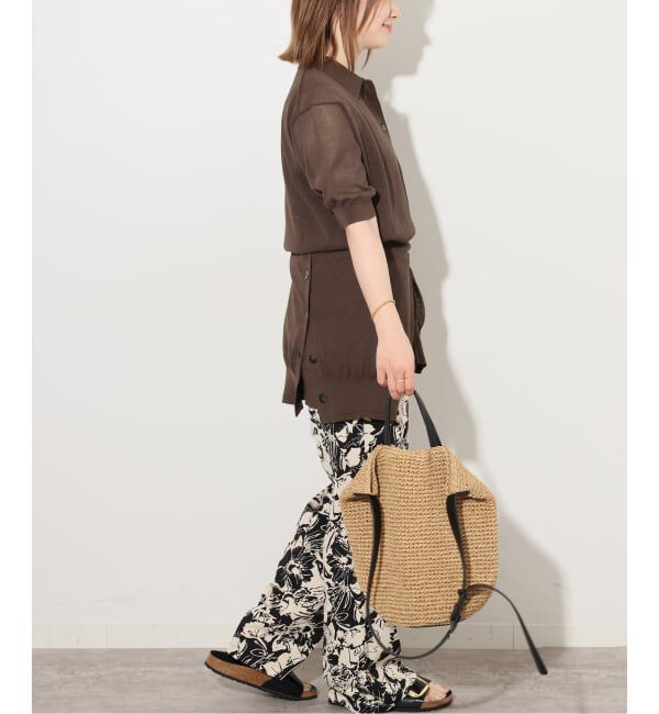 JOURNAL STANDARD relume「《予約》シアーニットポロシャツ」|ニット・セーター|