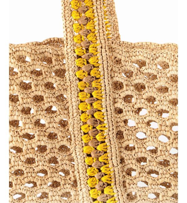 JOURNAL STANDARD relume「《予約》【MADE IN MADA /メイドインマダ】 BODO RAFFIA BAG」|かごバッグ|