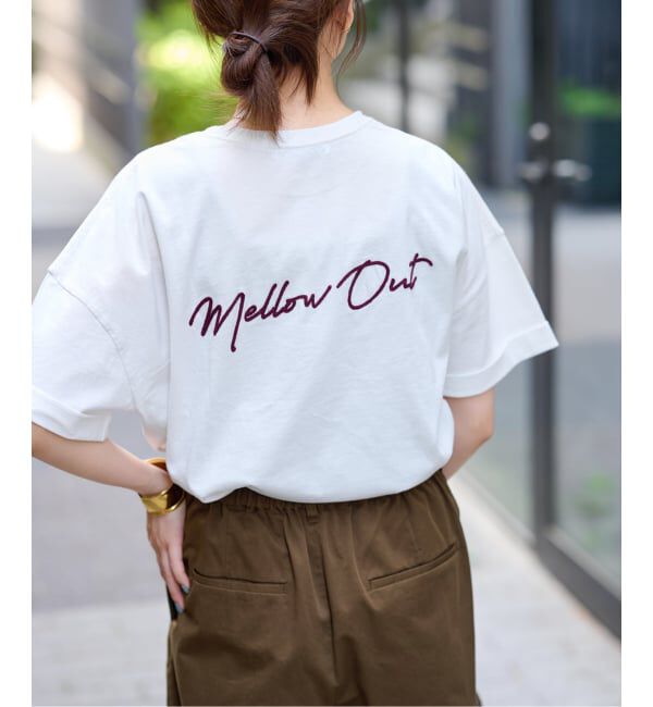 JOURNAL STANDARD relume「《追加予約》刺繍ロゴハーフスリーブT」|Tシャツ・カットソー|