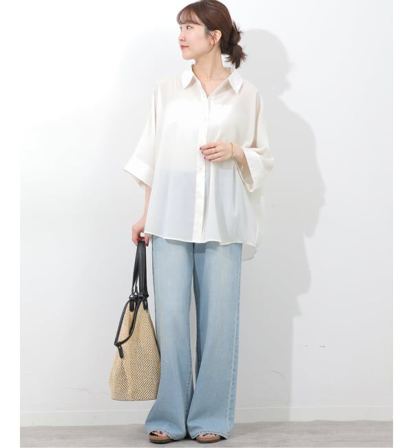 JOURNAL STANDARD relume「《予約》ハーフスリーブポンチョシャツ」|シャツ・ブラウス|