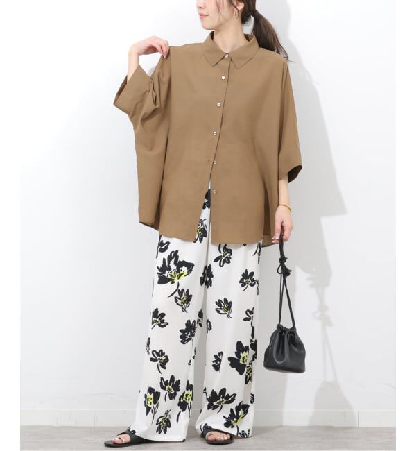 JOURNAL STANDARD relume「《予約》ハーフスリーブポンチョシャツ」|シャツ・ブラウス|