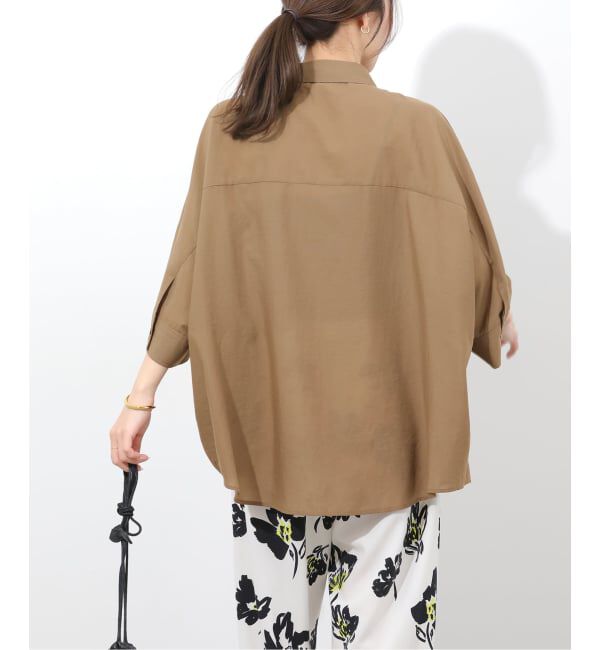 JOURNAL STANDARD relume「《予約》ハーフスリーブポンチョシャツ」|シャツ・ブラウス|