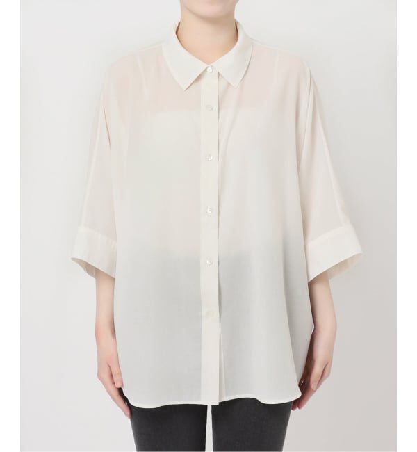 JOURNAL STANDARD relume「《予約》ハーフスリーブポンチョシャツ」|シャツ・ブラウス|