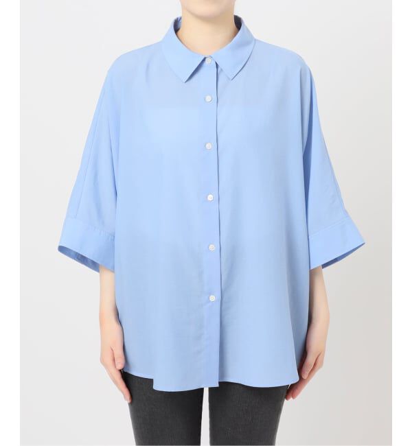 JOURNAL STANDARD relume「《予約》ハーフスリーブポンチョシャツ」|シャツ・ブラウス|