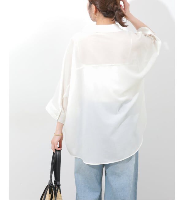 JOURNAL STANDARD relume「《予約》ハーフスリーブポンチョシャツ」|シャツ・ブラウス|