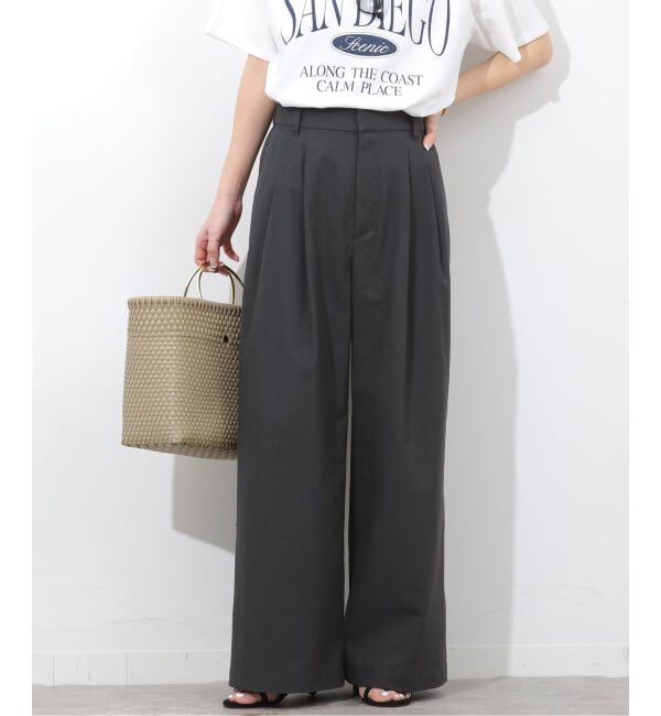 JOURNAL STANDARD relume「《予約》リネンミックス2タックパンツ」|その他|